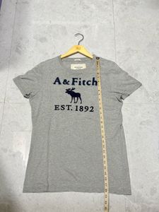 Abercrombie &amp; Fitch Grey Graphic T-Shirt