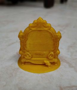 Ganapathy baba cute golden miniature