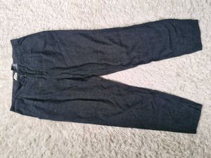 Dark Wash Trousers