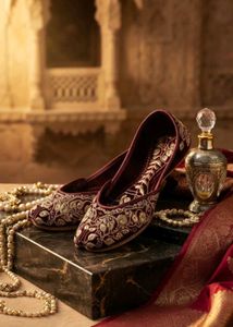 Elegant Embroidered Juttis