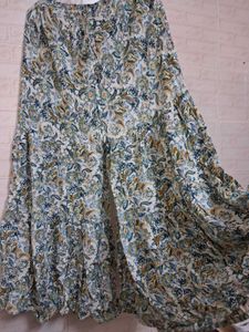 Gown kurta and Plazzo set.