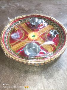 Puja Thali Steel