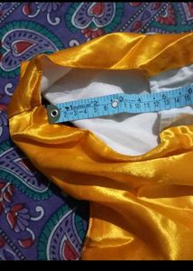 Girl's Yellow &amp; White Party Dress