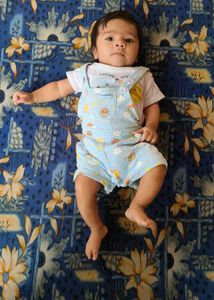 Cute BabyBoy Overalls Set
