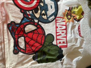 two T shirts MARVEL