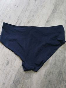 Navy Blue Nylon Briefs
