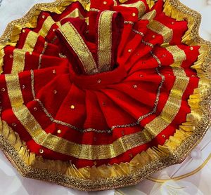 Laddu Goal Handmade Fancy Dress Size 5,6,7,8,9