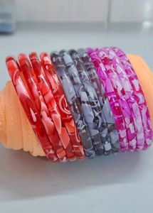 Vibrant Patterned Bangles Set
