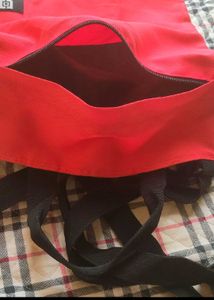 Vibrant Red Tote Bag