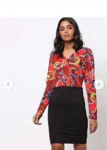 Patterned dress
