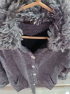 Korean Winter Coat Woolen Fur