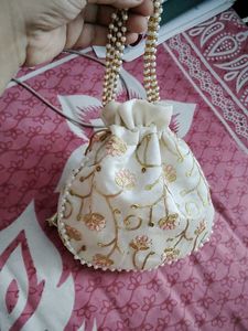 18.Embroidered Potli Bag