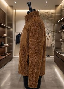 H&amp;M Brown Teddy Fleece Jacket