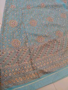 rajasthani rajputi poshak blue colour