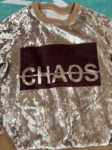 Crushed Velvet Chaos Sweatshirt