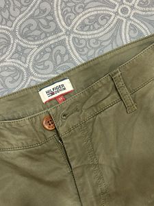 Olive Green Cargo Shorts