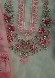 Elegant Embroidered Kurta Set