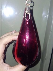 Shiny Red Handbag