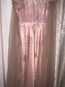 Elegant Embroidered Evening Gown