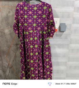 Beautiful Purple Printed Kurta