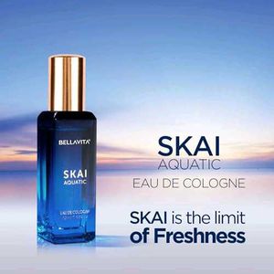 🆕️ Bellavita Skai Aquatic Eau de Cologne (Sealed)