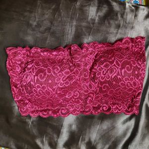 Lace Bandeau Bra - Stylish Comfort
