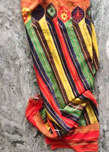 Elegant Multicolor  Saree