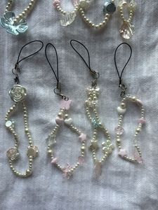 Whimpsical Beaded Phone Charms