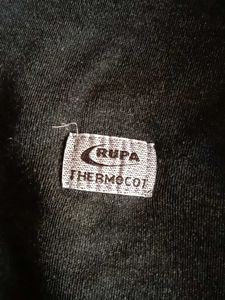 Set of Two Long Sleeve Thermals - Black Brown