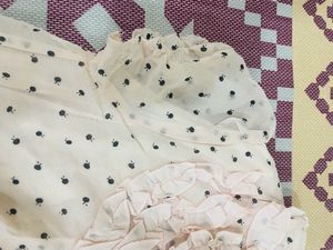 Very Pretty Unused Partywear Polka Dots Long Top
