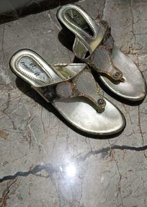 Elegant Embellished Flat Sandals