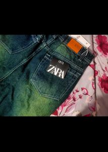 ZARA Wide Leg Jeans
