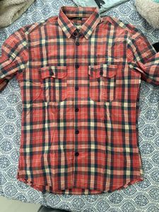 vintage jack and jones checked shirt