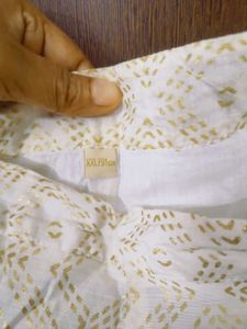 Elegant Cream Ethnic Skirt xxl.