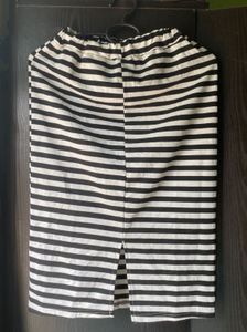 Black and White Striped Top