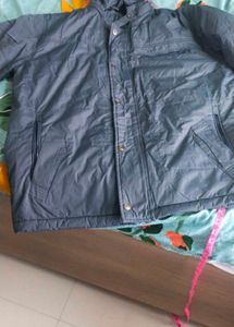 Men's Gray Padded Jacket