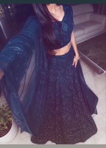 Stunning Embroidered Lehenga Set