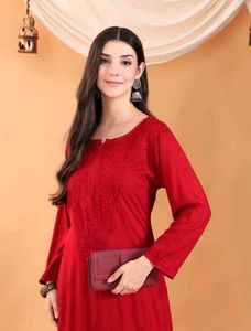 Maryam Chikankari Rayon Co-ord Set