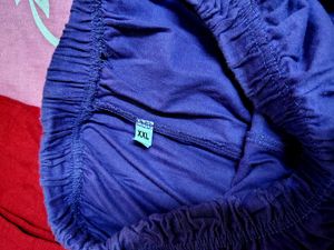 2 Pair Ethnic Pants (Red &amp; Purple) xxl