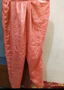 Peach Pink Organza Suit