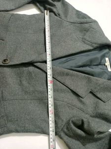 Classic Grey Imported Blazers Korean Winter