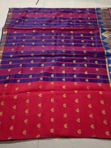 Beautiful pink & Blue Saree
