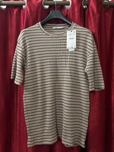 Zara Striped T-Shirt - New with Tags