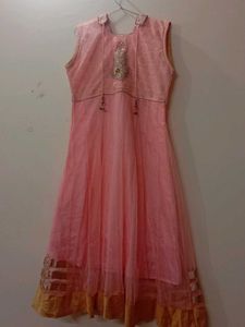 Elegant Pink Embroidered Kurta Set