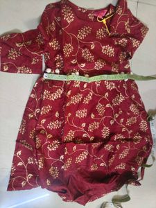 Sangria 6-8 years girls kurti new with tag