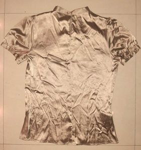 🥂 Champagne Luxe Satin Top — AUTHENTIC MANGO SUIT