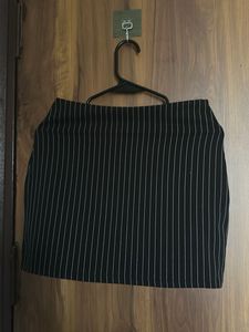 Striped Mini Skirt