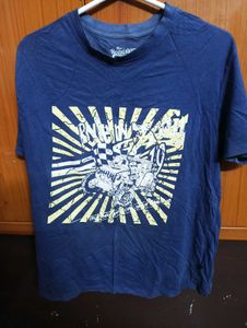 Blue Graphic T-Shirt