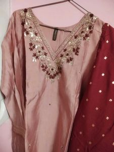 Elegant Kurta Set with Dupatta