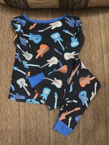 Guitar Print Pajamas